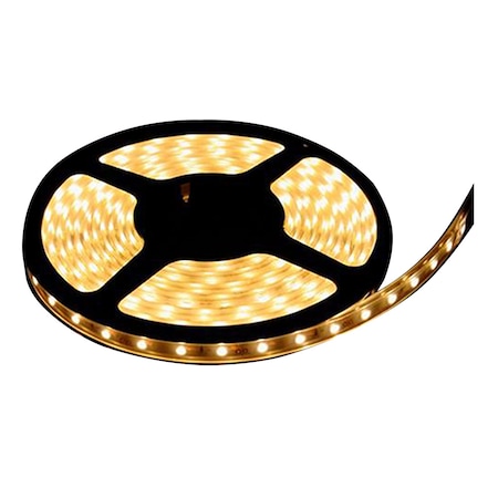 Lunasea Lighting White Flexible Strip Led 12V 2M W/Connector LLB-453W-01-02
